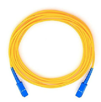 Disesuaikan Single Mode SC Ke SC Fiber Patch Cable Double Core G657A