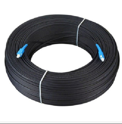 Daya Tahan Round Wire Patchcord FTTH Patch Cord Communication