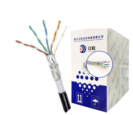 4 Pasang Cat5e SFTP KABEL LAN LSZH MDPE Kabel Ethernet SFTP Jaket Ganda